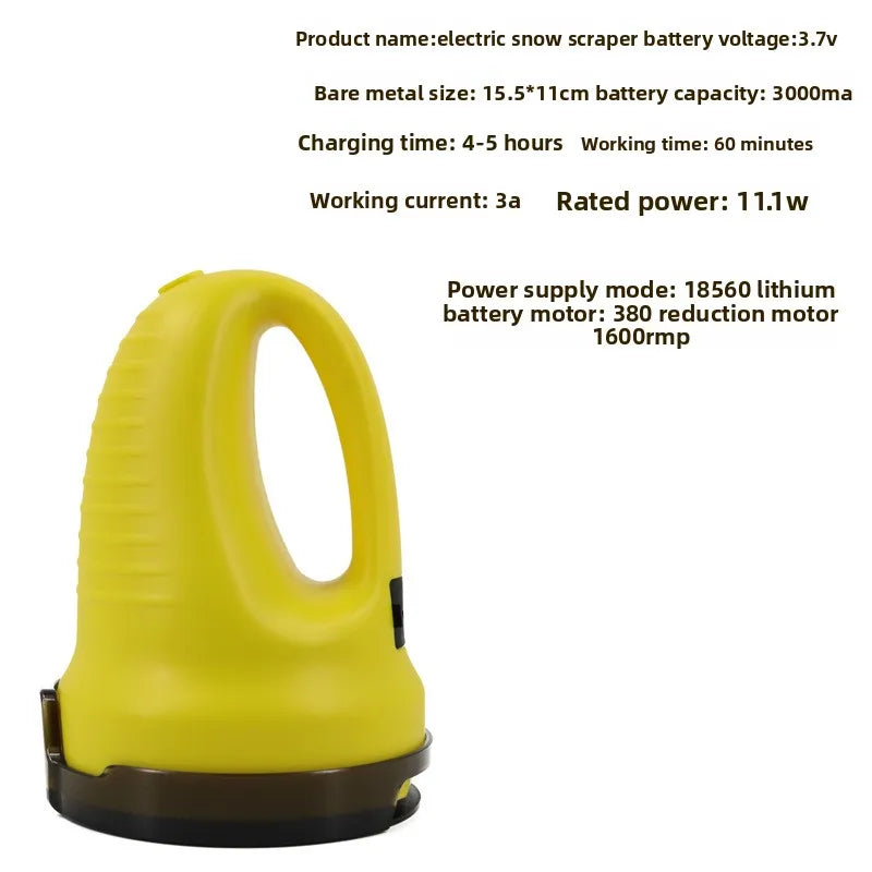 Electric Car Ice Scraper – Cordless Snow Remover